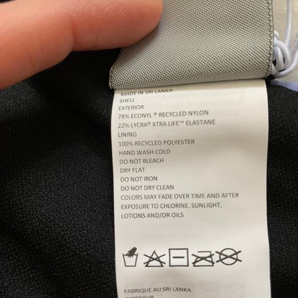 Prana NWT Innix Black Moderate Coverage Reversible Bikini Bottom XL - Picture 7 of 10